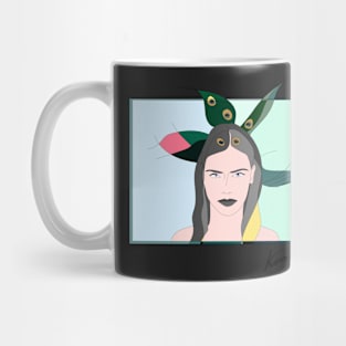 Pure Elixir #woman #girl #beauty #fineart #popart #home #decor #fashion #buyart #artprint #minimal #drawing Mug